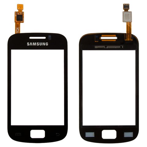 Сенсорний екран для Samsung S6500 Galaxy Mini 2, чорний