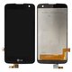 Дисплей для LG K4 K120E, K4 K130E, чорний, без рамки, Original (PRC)