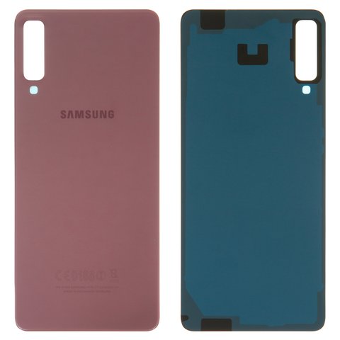 Задня панель корпуса для Samsung A750 Galaxy A7 2018 , рожева