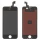 Дисплей для Apple iPhone 5S, iPhone SE, черный, с рамкой, Copy