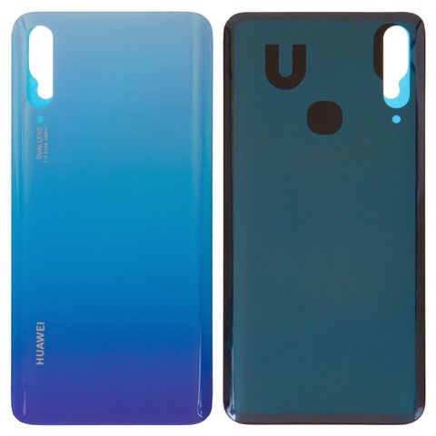 Задняя панель корпуса для Huawei P Smart Pro 2019 , голубая, breathing crystal