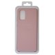 Чохол для Samsung G985 Galaxy S20 Plus, рожевий, Original Soft Case, силікон, pink sand (19)