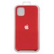 Чехол для Apple iPhone 11, красный, Original Soft Case, силикон, china red (31)