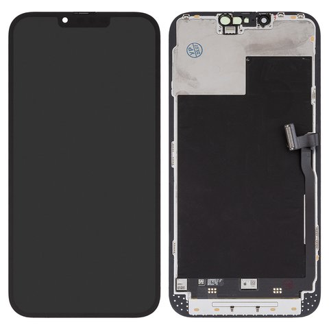 Дисплей для iPhone 13 Pro Max, чорний, з рамкою, Original PRC 