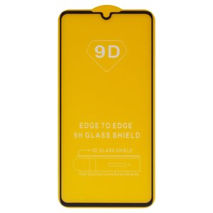 Защитное стекло для Huawei P30, совместимо с чехлом, Full Glue, без упаковки , черный