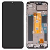Дисплей для Realme C63 4G, черный, с рамкой, Original (PRC)