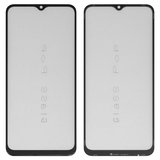 Скло корпуса G+OCA PRO для Vivo Y01, Y11s, Y12a, Y12s, Y15a, Y15c, Y15s, Y20 (2021), Y20i, Y20s, з ОСА-плівкою, чорне