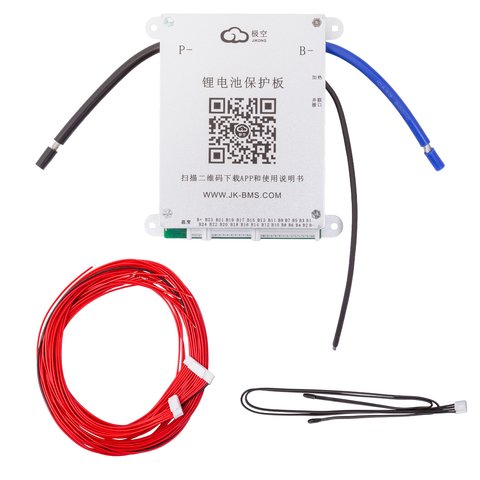 BMS контроллер JIKONG JK BD4A20S4PH, 40 A, для LiFePO4 Li ion LTO аккумуляторов