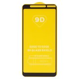 Защитное стекло для Nokia 3.1 Plus, совместимо с чехлом, Full Glue, (без упаковки), черный