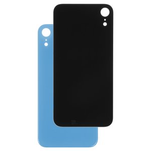 Panel trasero de carcasa puede usarse con iPhone XR, azul claro, es necesario desmontar la cámara, small hole
