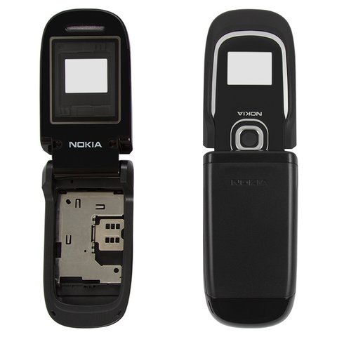 Housing compatible with Nokia 2760, High Copy, black 