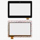 Cristal táctil puede usarse con China-Tablet PC 7"; Cube U9GT4, negro, 178 mm, 34 pin, 125 mm, capacitivo, 7", #PINGO PB70A8762-R1/PB70A8759/FPC-07034B2/DR-F07082-V1