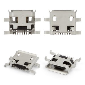 Коннектор зарядки для мобильных телефонов, 7 pin, тип 5, micro USB тип B