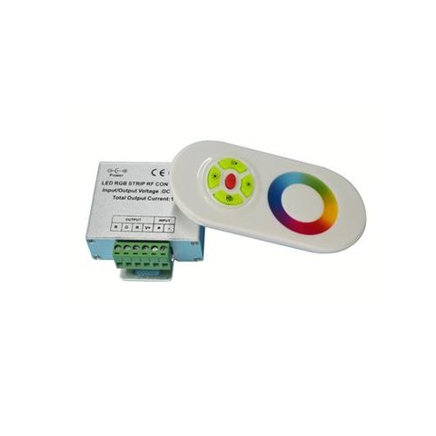 Regulador LED con control remoto con panel táctil  HTL 022 RGB, 5050, 3528, 216 W 