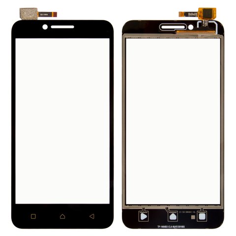 Touchscreen compatible with Lenovo A2020 Vibe C, black 