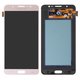 LCD compatible with Samsung J710 Galaxy J7 (2016), (golden, without frame, High Copy, (OLED))