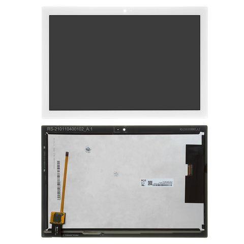 Pantalla LCD puede usarse con Lenovo Tab 4 TB X304 10", blanco, sin marco