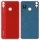 Housing Back Cover compatible with Huawei Honor 8X, (red)