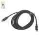Cable USB Baseus Yiven, USB tipo C, Lightning, 200 cm, 2 A, negro, #CATLYW-D01