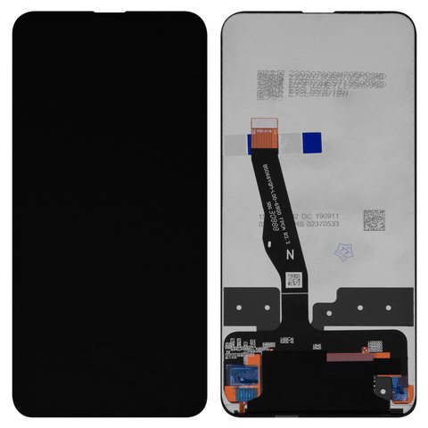 Pantalla LCD puede usarse con Huawei P Smart Pro 2019 , Y9 Prime 2019 , negro, sin marco, Original PRC 