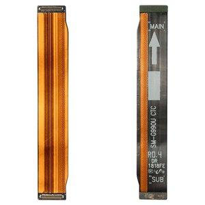 Flat Cable compatible with Samsung G990B Galaxy S21 FE 5G, for mainboard, High Copy 