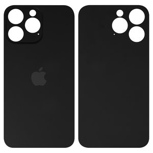 Panel trasero de carcasa puede usarse con iPhone 14 Pro Max, negra, es necesario desmontar la cámara, small hole