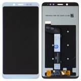 Pantalla LCD puede usarse con Xiaomi Redmi Note 5, blanco, sin marco, Copy, In-Cell, (TFT)
