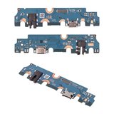 Flat Cable compatible with Samsung X110 Galaxy Tab A9 8.7, (charge connector, with components, Original (PRC), charging board)