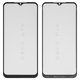 Housing Glass G+OCA PRO compatible with Tecno Spark 7 (KF6n), Spark 7 Go (KF6m); Infinix Hot 10i, Smart 5 Pro (PR652B), (with OCA film, black)