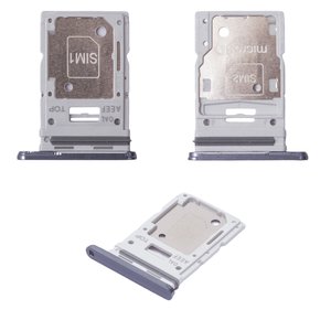 SIM Card Holder compatible with Samsung A556 Galaxy A55, dark blue, 2Sim, navy 