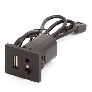 Modulo para conectar los dispositivos USB en los coches Ford 6000CD MP3+USB negro