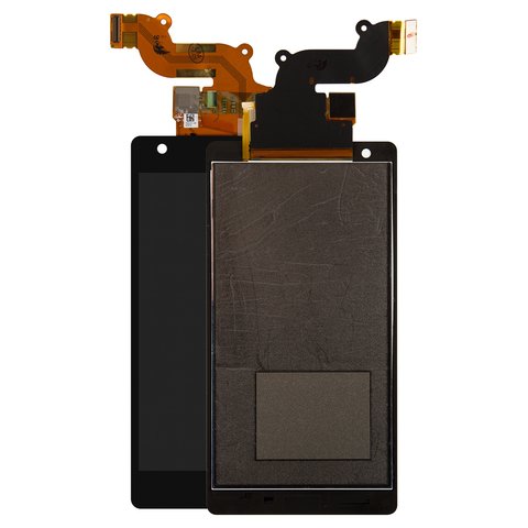 LCD compatible with Sony D6563 Xperia Z2a, black 