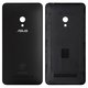 Housing Back Cover compatible with Asus ZenFone 5 (A501CG), (black, with side button)
