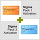 Sigma Pack 1 + Sigma Pack 3 Activations