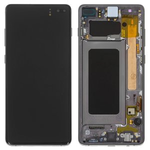 Дисплей для Samsung G975 Galaxy S10 Plus, черный, с рамкой, Original PRC 