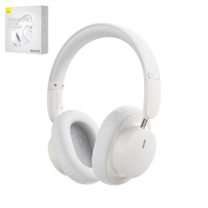 Earphones Baseus Bowie D03, white, wireless, bluetooth 5.3  #NGTD030102