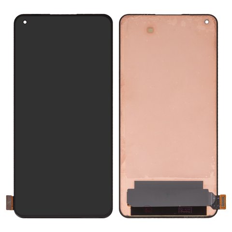 LCD compatible with Xiaomi 11 Lite, 11 Lite 5G, black, without frame, original change glass  #WM6556Z21 1