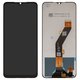 LCD compatible with Infinix Hot 30i (X669), (black, without frame, Original (PRC))