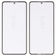 Housing Glass G+OCA PRO compatible with Xiaomi 12T, 12T Pro, (with OCA film, black)