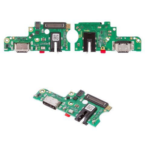 Flat Cable compatible with Tecno Camon 30 CL6, CL6k , Pova 6 LI7 , charge connector, with components, Original PRC , charging board 