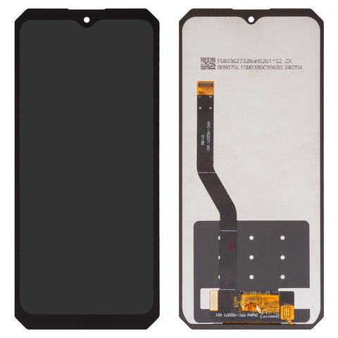 LCD compatible with Oukitel WP23, WP23 Plus, WP23 Pro, WP28, WP38, black, without frame, High Copy, FPC Y92071 V01 