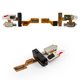 Cable flex puede usarse con Huawei Ascend G7, del conector de auriculares, con sensor de acercamiento, con vibrador, con componentes