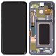 Pantalla LCD puede usarse con Samsung G965 Galaxy S9 Plus, plateado, con marco, Original (PRC), ice Blue, original glass