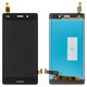 Pantalla LCD puede usarse con Huawei P8 Lite (ALE L21), negro, clase B, sin marco, High Copy