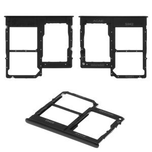 Sujetador de tarjeta SIM puede usarse con Samsung A315F DS Galaxy A31, negro