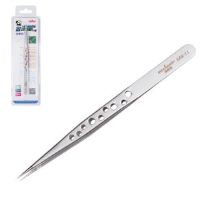 Pinzas para smd Mechanic SAK 11, recta, 140 mm