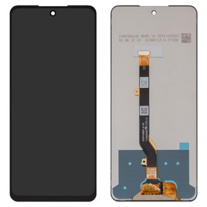 Pantalla LCD puede usarse con Tecno Camon 19 Neo, negro, sin marco, High Copy, FPC6805 4 V5