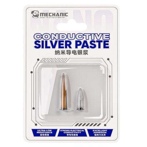 Barniz conductivo Mechanic NANO20, silver conductive paint