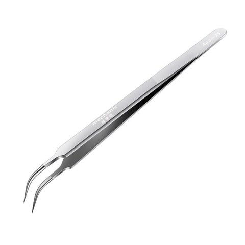 Pinzas para smd Mechanic Aaa 15, curvada, 160 mm