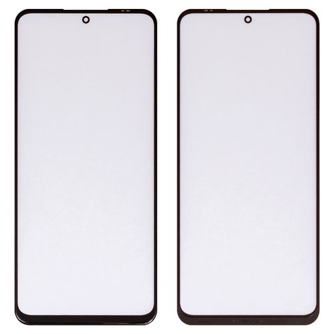 Vidrio de carcasa puede usarse con Xiaomi Poco X5 5G, Redmi Note 12 4G, Redmi Note 12 5G, con película OCA, negro